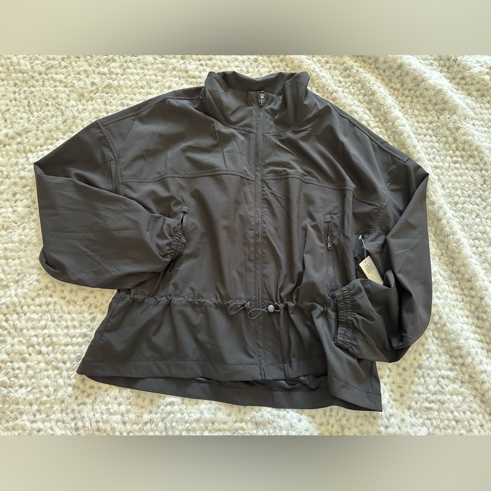 Old Navy wind breaker lightweight cinch waist jacket size Medium